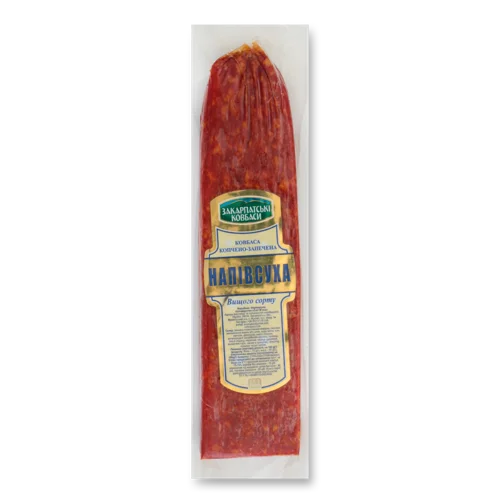 Ковбаса Напівкопчена Закарпатські Ковбаси к/з, кг