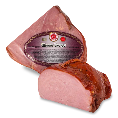 Шинка Варено-Копчена Екстра Український М'ясокомбінат, 1 кг