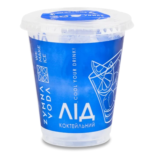 Лід Харчовий Коктейльний, Вищого Ґатунку, 125г