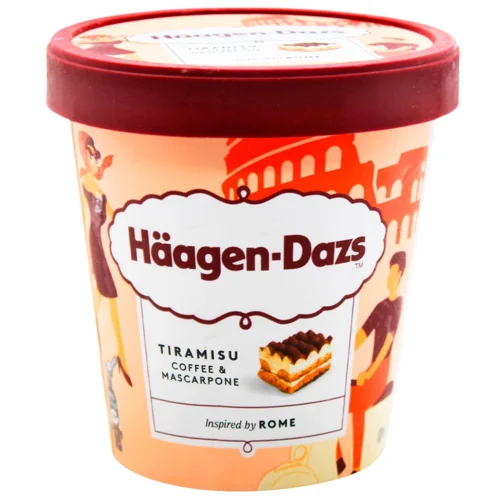 Морозиво Тірамісу ТМ HAAGEN-DAZS 420 мл