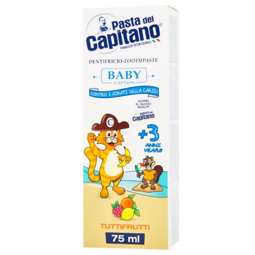 Зубна паста Pasta del Capitano Тутті-Фрутті 3+ 75мл