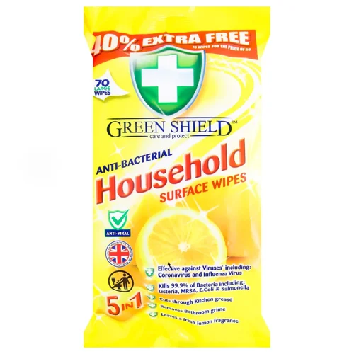 Серветки Green Shield універсальні 70шт