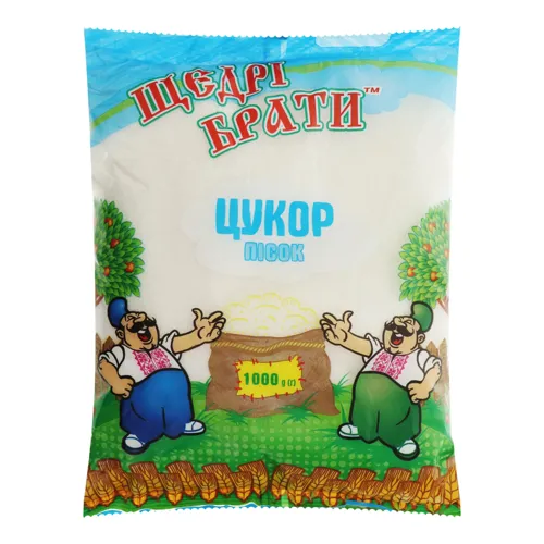 Цукор пісок Щедрі брати м/у 1кг