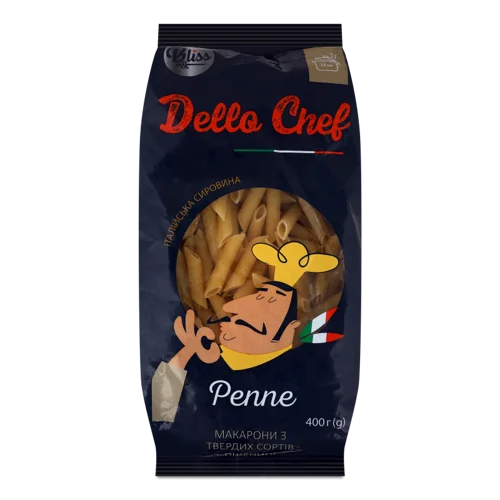 Макарони Penne Перо, Вищого Ґатунку, 400 Г