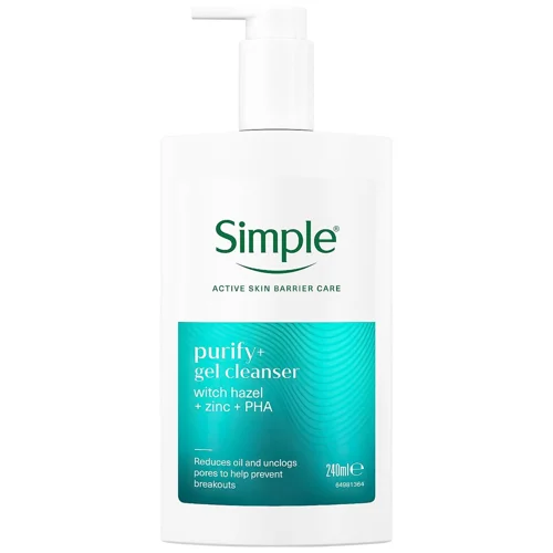 Засіб для вмивання Simple Active Skin Barrier Care 240мл
