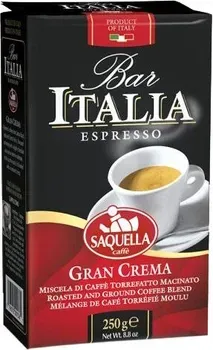 Кава молотий SAQUELLA Bar Italia Gran Crema 250г