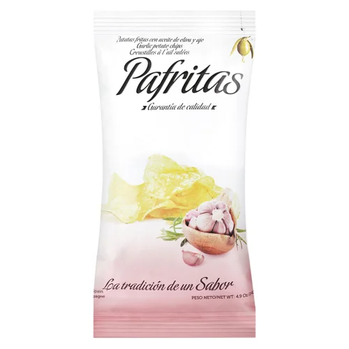 Чипси Pafritas з часником 140г