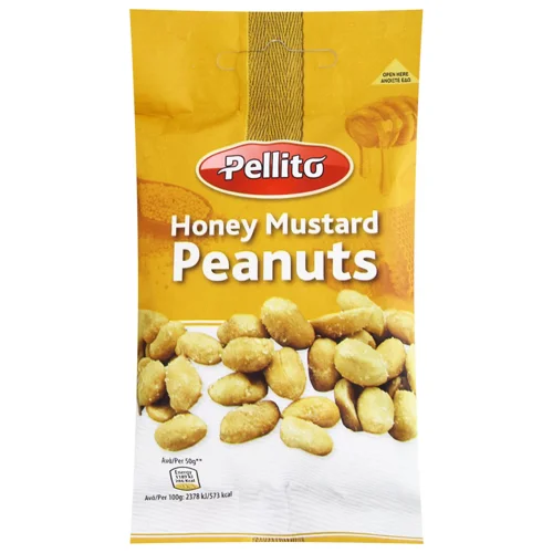 Арахіс Pellito з медом та гірчицею 50г