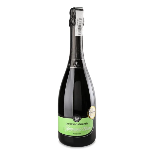Вино ігристе Puklavec&Friends Sauvignon Blanc 0,75л