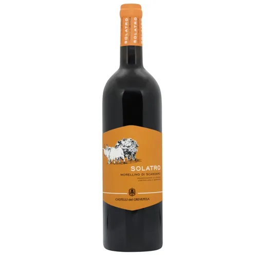 Вино Castelli del Grevepesa Solatro Morellino di Scansano червоне сухе 13,5% 0,75л