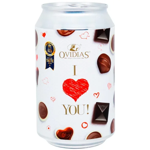 Шоколадні цукерки I Love You ТМ OVIDIAS 76 г