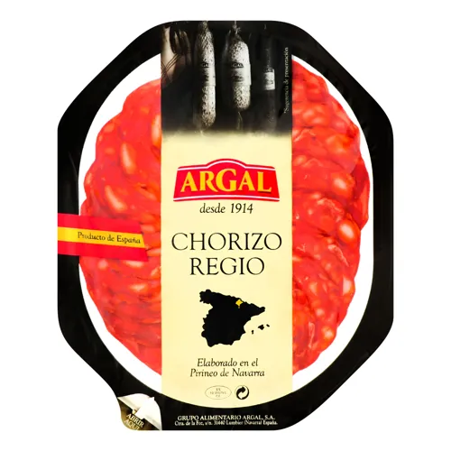 Ковбаса Chorizo Regio Argal сиров'ялена лоток 100г