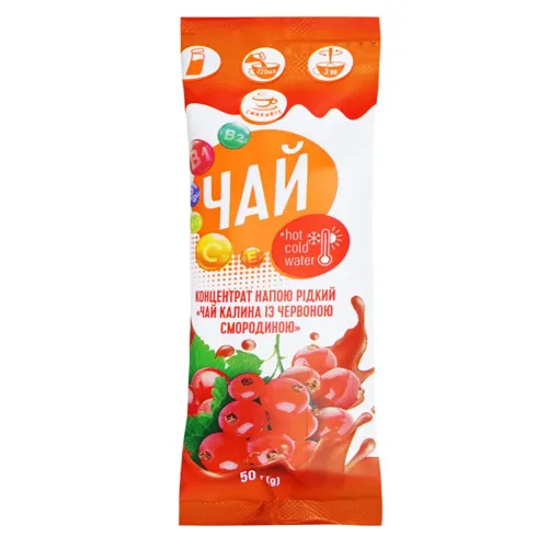Чай концентрат «Смакуйте Калина-червона смородина» 50г