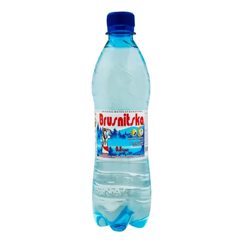 Вода мінеральна сильногазована Брусницька 0.5л