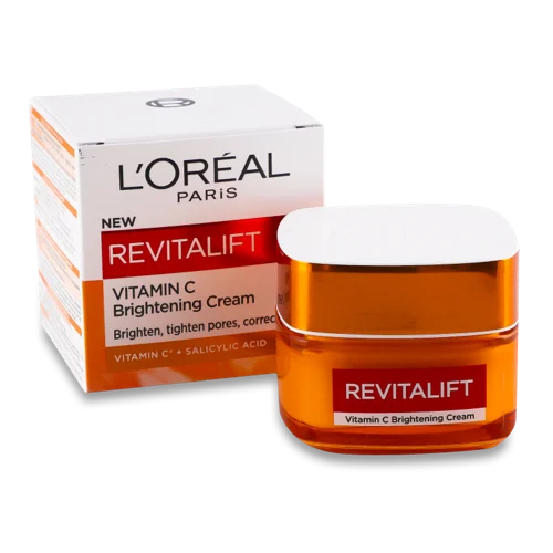 Крем для Освіження Обличчя з Вітаміном C Revitalift L'Oreal Paris, 50мл