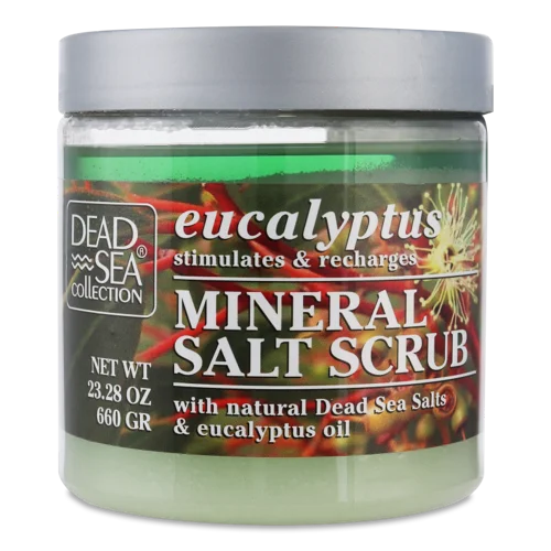 Скраб для Тіла Eucalyptus Dead Sea Collection, Вищий ґатунок, 660г