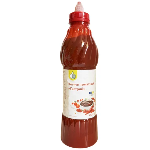 Кетчуп Auchan Гострий 830г