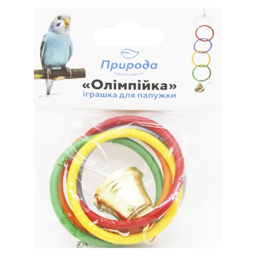 Іграшка для птахів Природа Кільця 32см