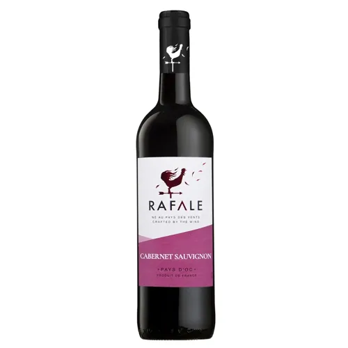 Вино Rafale Cabernet Sauvignon Pays d'Oc IGP червоне напівсолодке 12% 0,75л