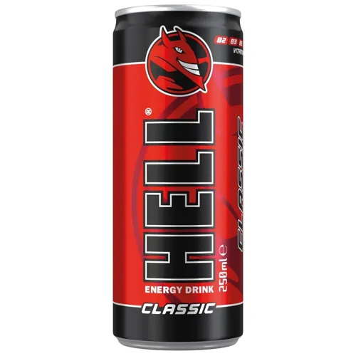 Напій енергетичний Hell Classic середньогазованний безалкогольний 250мл