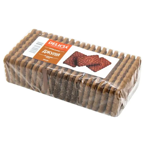 Печиво Delicia Джулія цукрове зі смаком какао 310г