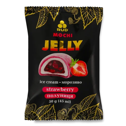 Морозиво Rud Mochi Jelly Полуниця пломбір