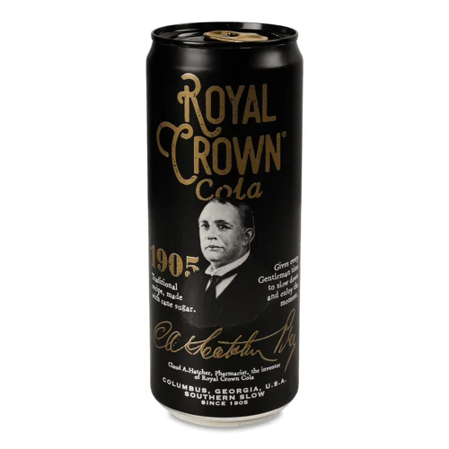 Напій Royal Crown Cola безалкогольний з/б,0,33л