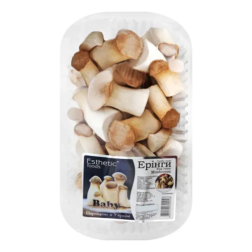 Гриби свіжі Ерінги Baby Esthetic foods лоток 500г