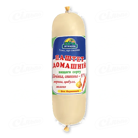 Паштет «Ятрань» «Домашній» вищого ґатунку, 330г