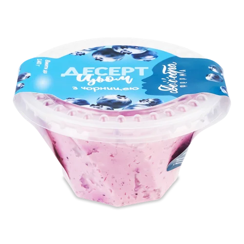 Десерт З Чорницею Пастеризований Цьом Доообра Ферма, ст 140г