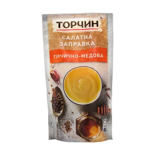 Заправка салатна Гірчично-медова Торчин д/п 140г