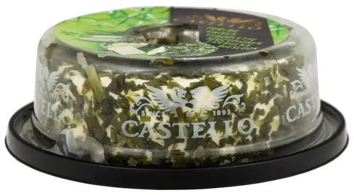 Крем-сир 65% з пікантною цибулею Castello п/у 125г