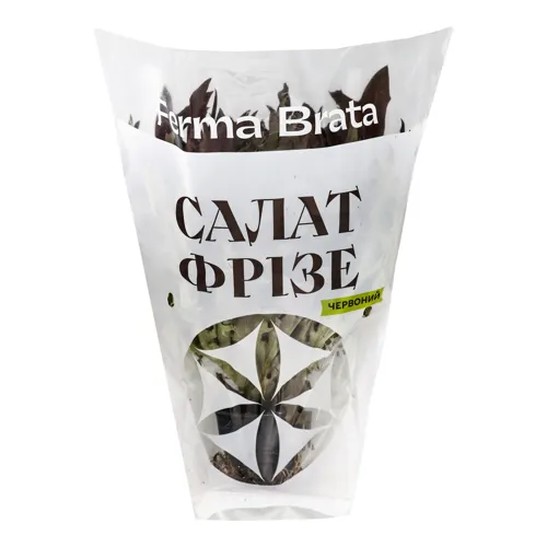 Салат червоний Фрізе Ferma Brata м/у 1шт