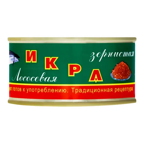 Ікра лососева зерниста Дальморепродукт з/б 120г