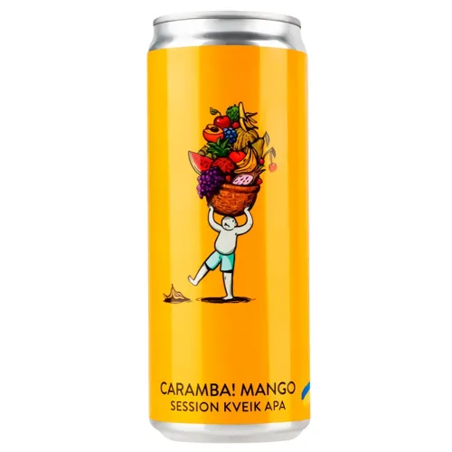 Пиво Varvar Caramba Mango світле 3,3% 0,33л