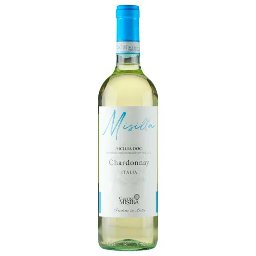 Вино Millini Chardonnay Sicilia DOC біле сухе 12% 0,75л