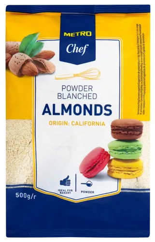 Борошно з бланшованого мигдаля Metro Chef м/у 500г