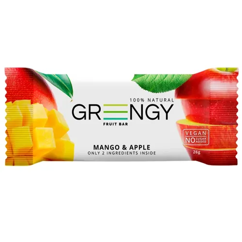 Батончик Greengy манго та яблуко 26г