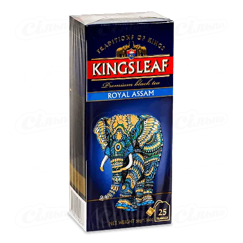 Чай чорний Kingsleaf Royal Assam, 25*2г