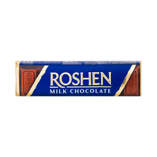 Батончик шоколадний з начинкою крем-брюле Roshen 43г
