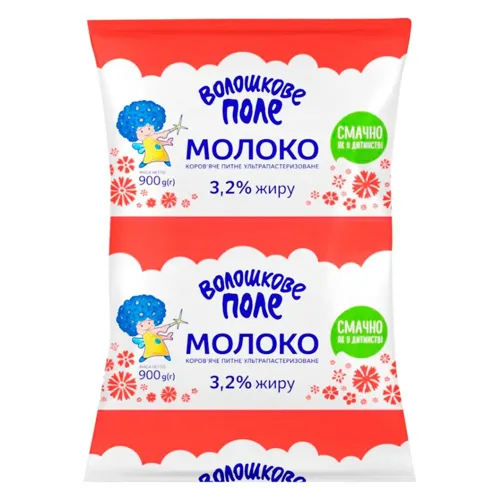Молоко 3,2% 900г Волошкове Пол