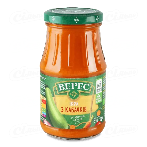 Ікра Верес Екстра з кабачків 310г
