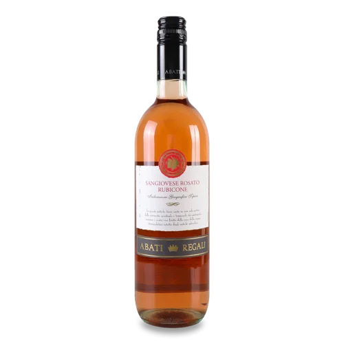 Вино Abati Regali Сангiovese Rosato Рубік, Роз Сухий, 0.75л