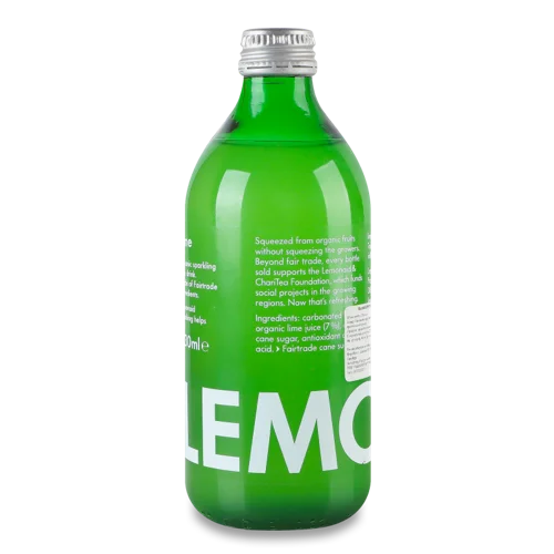 Напій Лайм Lemonaid+ С/пл 330мл — натуральний лимонний напій, пластикова пляшка