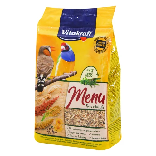Корм для екзотичних птахів Vitakraft Premium Menu 500г