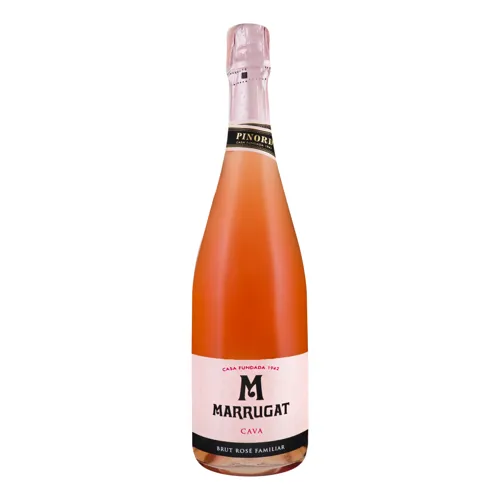 Вино ігристе Marrugat Brut Rose рожеве брют 11,5% 0,75л