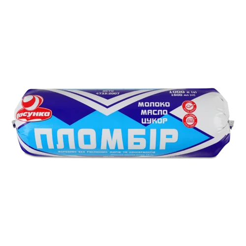 Морозиво Пломбір Вищого Ґатунку 15%, м/у 1кг