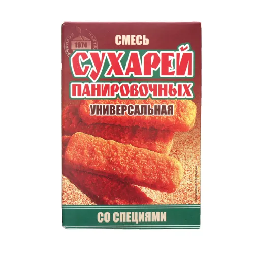 Суміш сухарів панірувальних універсальна зі спеціями ПрАТ ХПП к/у 170г
