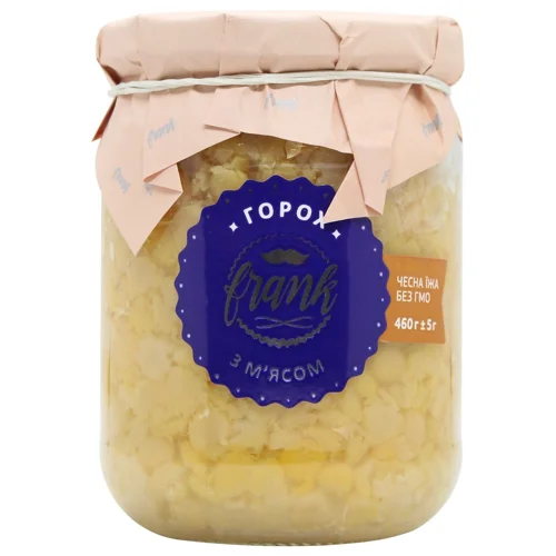 Горох Frank з м'ясом 460г