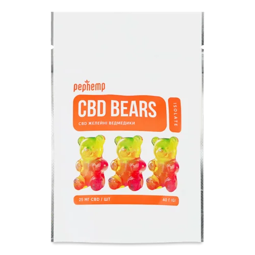 Желейні Ведмедики CBD Pephemp, В/ґ, 40г